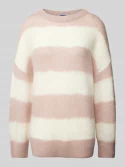 Hugo Blue Gebreide pullover met extra brede schouders model 'Slookis'