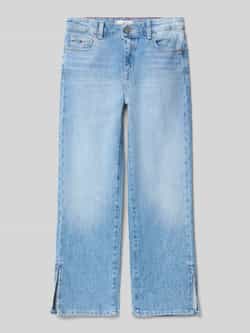 Tommy Hilfiger Teens Straight fit jeans van katoenmix