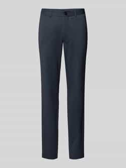 Matinique Slim fit stoffen broek met structuurmotief model 'MALIAM'