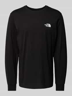 The North Face Shirt met lange mouwen en labelprint model 'REDBOX'
