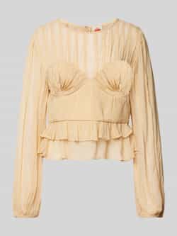 FARM RIO Blouseshirt met ronde hals