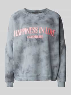 Miss goodlife Sweatshirt met labelprint