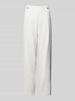 LIU JO SPORT Slim fit stoffen broek met tunnelkoord