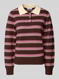 SUNCOO PARIS Gebreide pullover met platte kraag model 'PREGO'