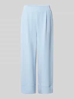 Rich & Royal Wide leg stoffen broek met verkort model