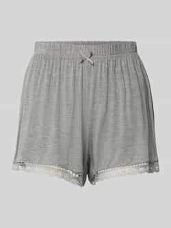 CCDK Copenhagen Loose fit korte pyjamabroek met kant model 'Kimmy'