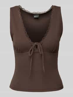 Gina Tricot Tanktop met kant