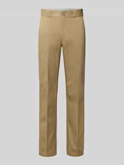Dickies Straight fit stoffen broek met achterzakken