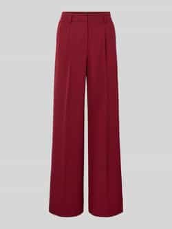 Boss Orange Regular fit broek met wijde pijpen