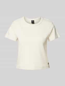 G-Star Raw T-shirt met labelstitching
