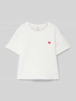 KIDS ONLY Shirt met korte mouwen KOGMAIKEN LIFE CROPHEART SS TOP JRS NOOS