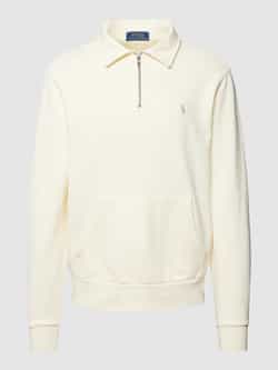Polo Ralph Lauren Beige Polo Shirt met Lange Mouwen Beige Heren