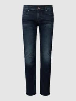 Armani Exchange Slim fit jeans met knoop- en ritssluiting