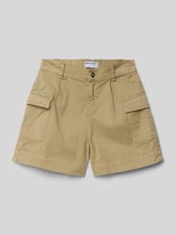 Blue Effect Regular fit korte cargobroek met riemlussen
