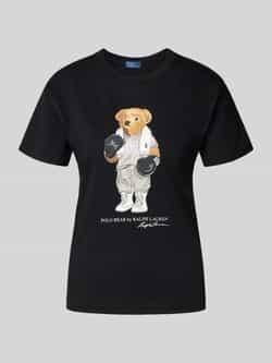 Polo Ralph Lauren T-shirt met motiefprint en ronde hals