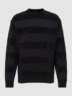 Boss Orange Pullover met streepmotief model 'Alpert'