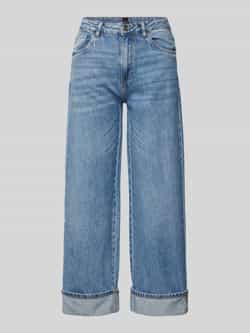 Stefanel Wide leg jeans in 5-pocketmodel model 'TURN UP'