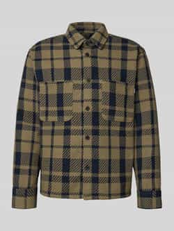 REVIEW Regular fit vrijetijdsoverhemd met borstzakken