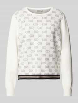LIU JO SPORT Gebreide pullover met labeldetails