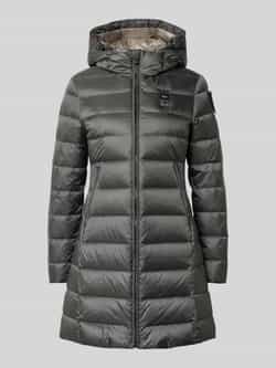 Blauer Usa Lange donsjas met capuchon model 'AGNES'