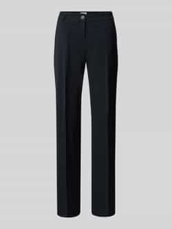 BRAX Straight fit stoffen broek met schapenwol model 'Maron'