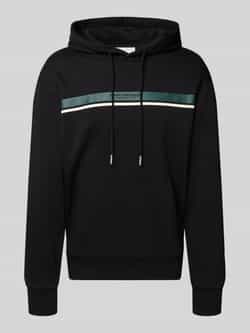 Tom Tailor Denim Regular fit hoodie van katoenmix