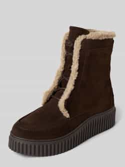 Marc O'Polo Laarsjes van puur rundersuède