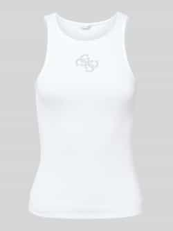 Guess Tanktop met labeldetail