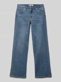 Levi s Kids Wide leg jeans in destroyed-look