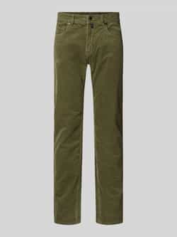 Pierre Cardin Slim fit corduroy broek model 'Laval'