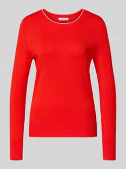 Christian Berg Woman Gebreide pullover met ribboorden