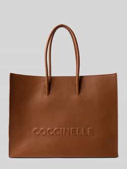 Coccinelle Handtas met reliëflogo model 'Myrtha'