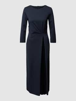 Weekend Max Mara Midi-jurk van lyocellmix met ronde hals model 'GESSY'