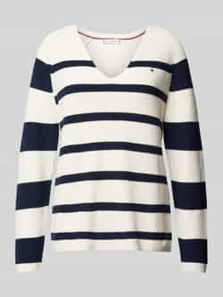 Tommy Hilfiger Gebreide pullover met logostitching