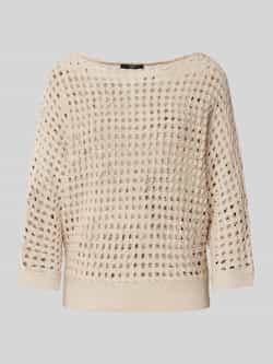 Zero Gebreide pullover met 3 4-mouwen