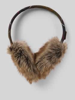 Barbour Oorwarmers met katoen model 'FAUX-FUR'