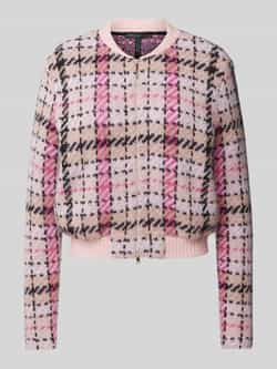 Marc Cain Geruite Cardigan Gebreid in Duitsland Multicolor Dames