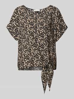 Christian Berg Woman Relaxed fit blouse met knoopdetail