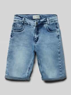 Blue Effect Regular fit korte jeans met labelpatch