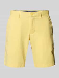 Tommy Hilfiger Slim fit korte chino van een mix van katoen en elastaan
