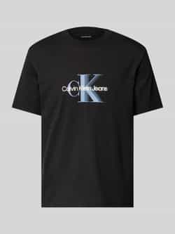Calvin Klein Jeans Polo Shirt Lange Mouw MONOLOGO SHIFT TEE J30J327471