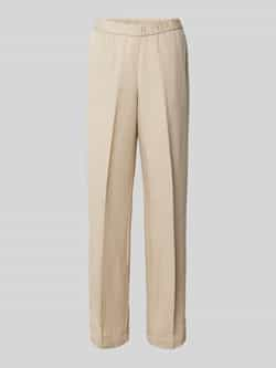 Gant Regular fit comfortbroek met persplooien