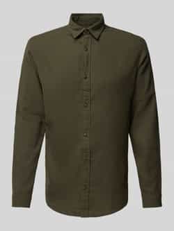 Jack & jones Regular fit vrijetijdsoverhemd met kentkraag model 'JOSHUA'