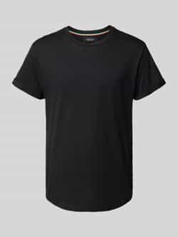 Replay T-shirt met labelstitching