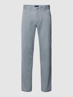 Christian Berg Men Broek met fijn gestructureerd motief