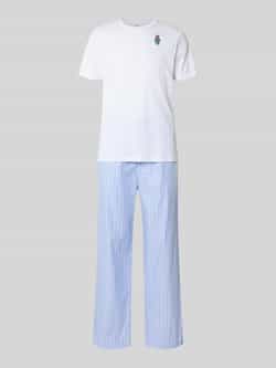 Polo Ralph Lauren Underwear Relaxed fit pyjama met logostitching model 'Sleep'