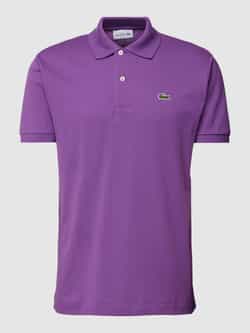 Lacoste Paarse Katoenen Logodetail Tops Purple Heren