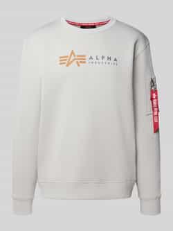 Alpha Industries Sweater Men Sweatshirts Alpha Label Sweater
