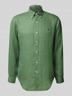 Polo Ralph Lauren Regular fit linnen overhemd met button-downkraag