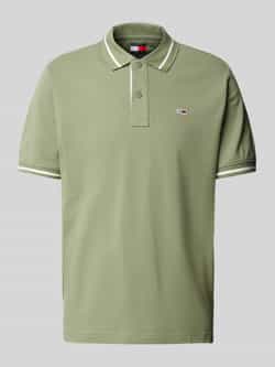 Tommy Jeans Regular fit poloshirt met logostitching